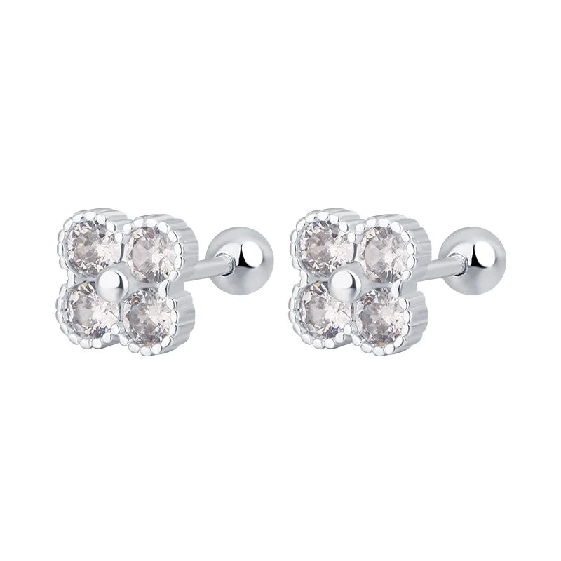 Elara Jewelry™ Luna Bloom Stud Earrings