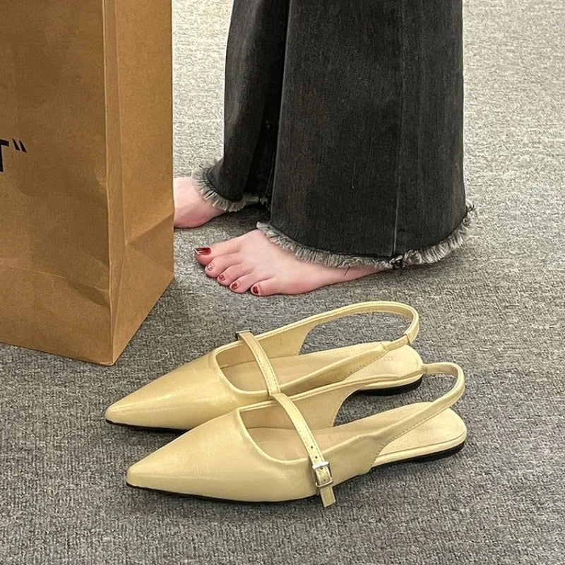 Solenne Shoes™ Modische spitze Sandalen