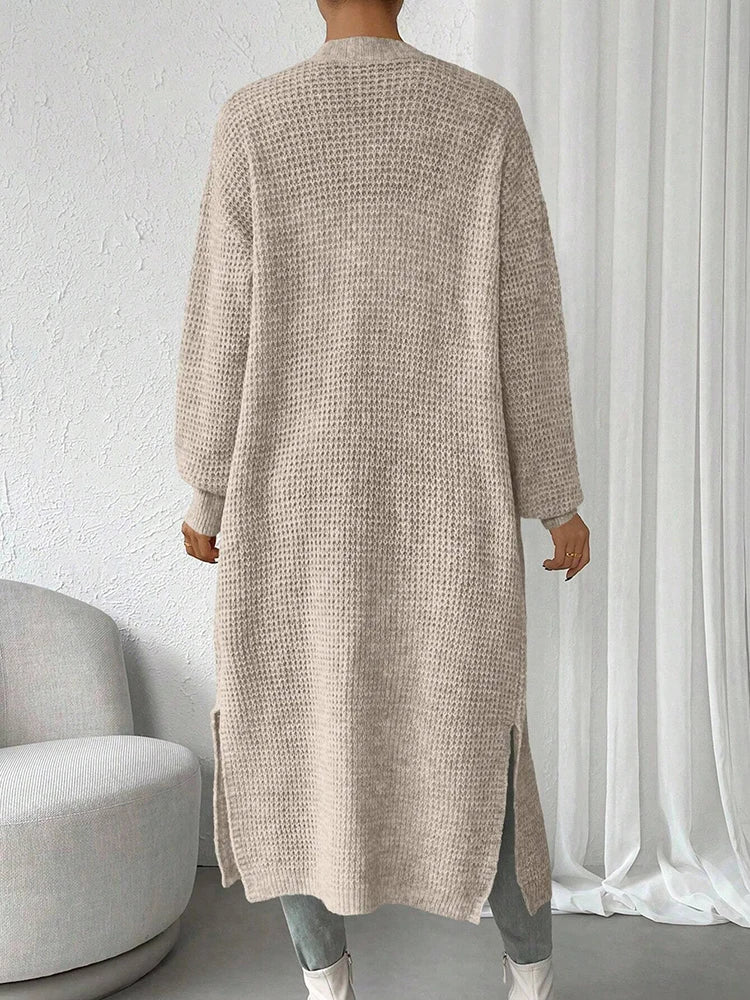 Lunara Winter™ Maxi V-Neck Sweater