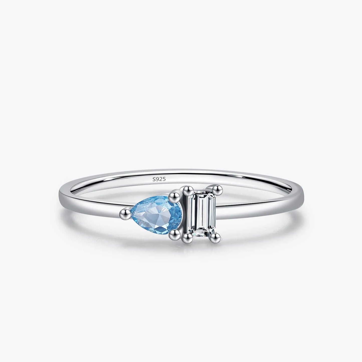 Nhẫn đá quý Elara Jewelry™ Aurelia Duo