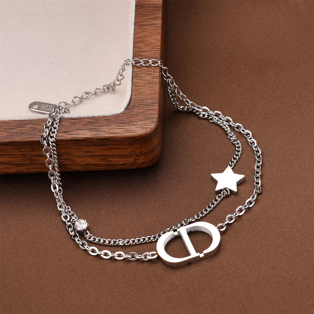 Elara Jewelry™ Celeste Icon Anklet