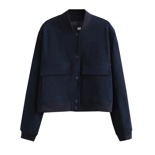 Lunara Winter™ Cropped Bomber Jacket