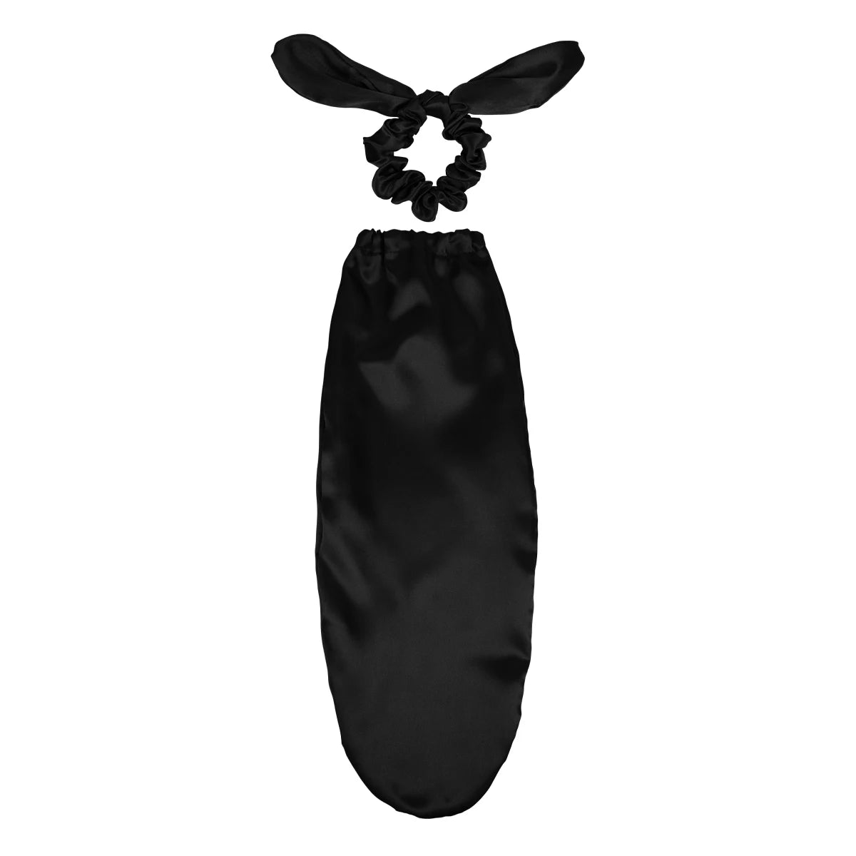 SatinÉclat™ Sleep Cap with Hair Bow Scrunchie