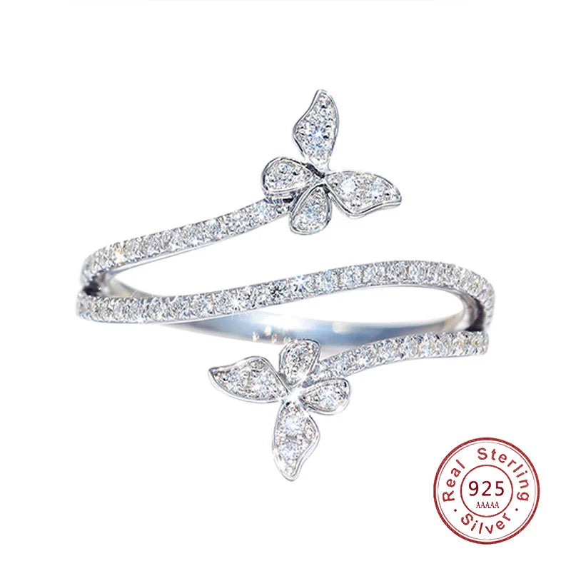 Elara Jewelry™ Butterfly Whisper Ring
