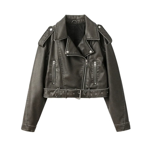 Lunara Winter™ Women’s Washed Leather Jacket