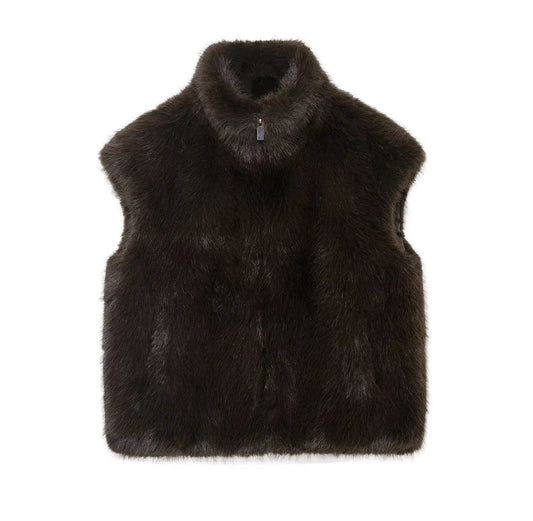 Lunara Winter™ Faux Fur Vest for Women