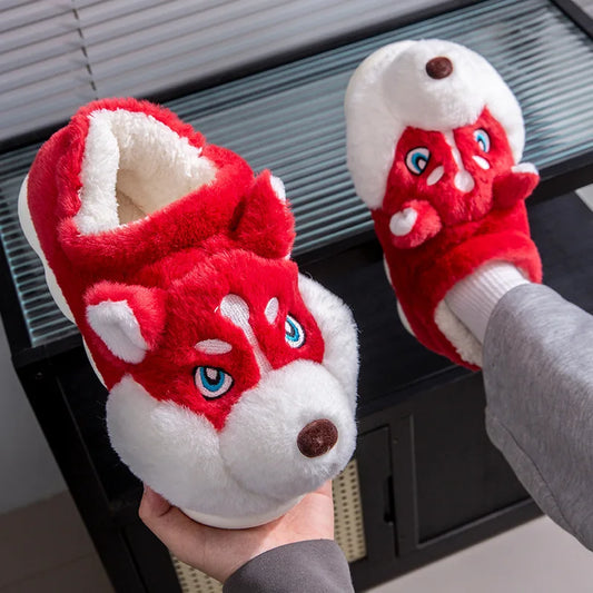 Lunara Winter™ Husky Style Fluffy Slippers
