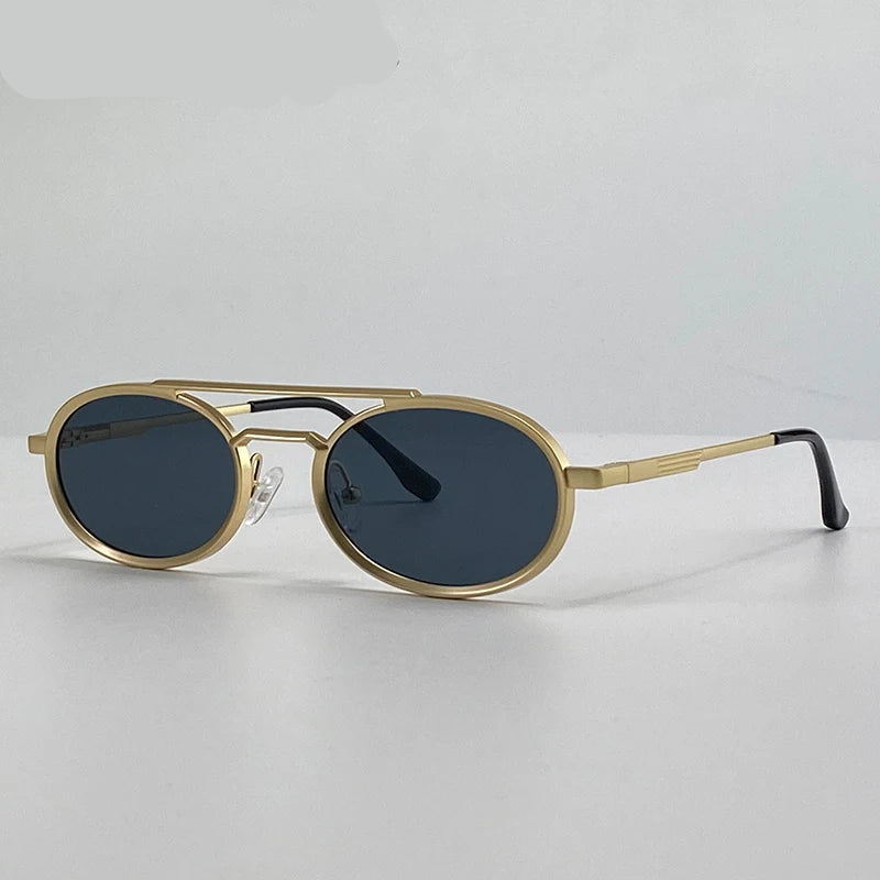 Velisse Sunglasses™ Oval Metal Frame Punk Eyewear