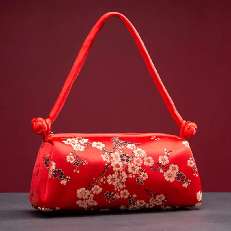 Bolsa feminina bordada em seda ÉlanBag™