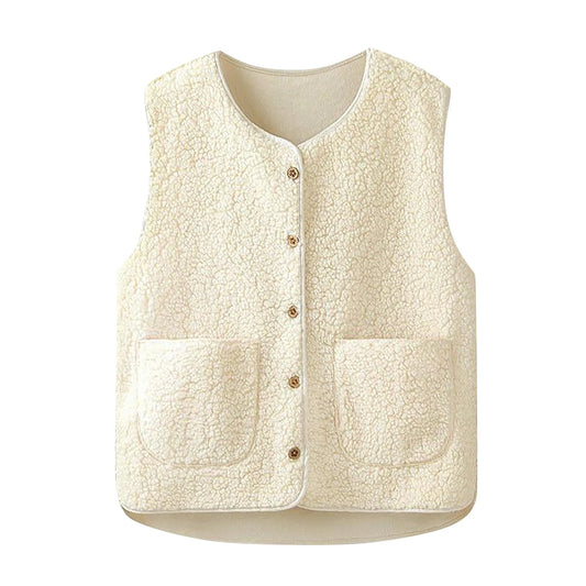 Lunara Winter™ Teddy Fleece Vest