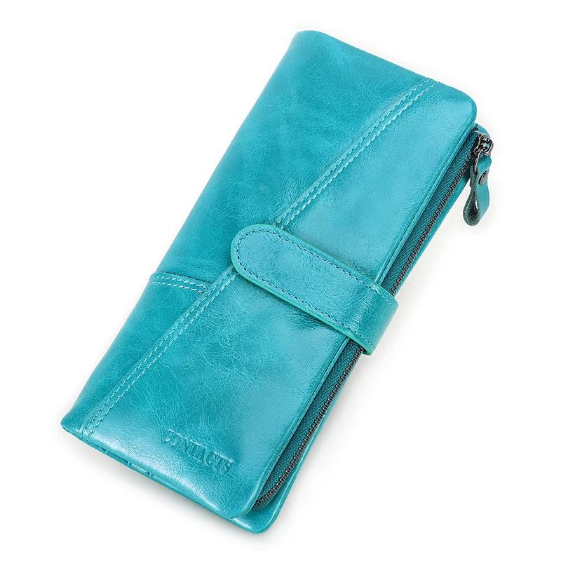ÉlanBag™ Langes Portemonnaie aus echtem Leder