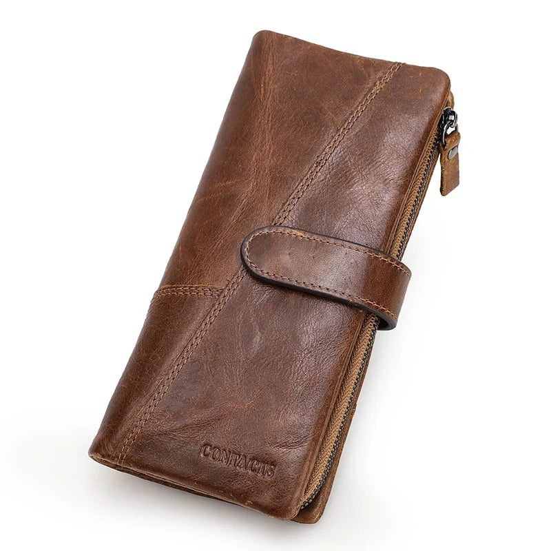 ÉlanBag™ Langes Portemonnaie aus echtem Leder