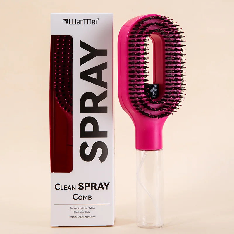 2-in-1 Mist Spray Hair Brush