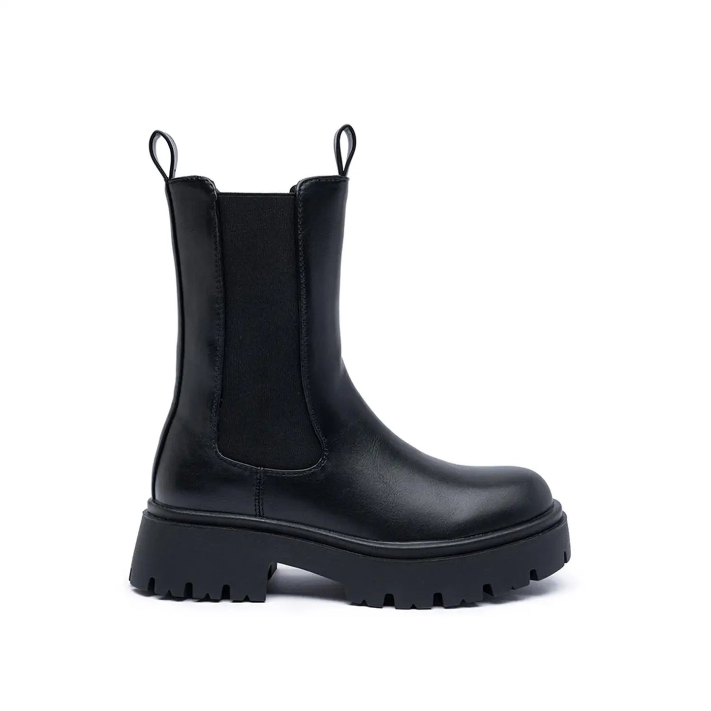 מגפי פלטפורמה שחורים לנשים של Lunara Winter™