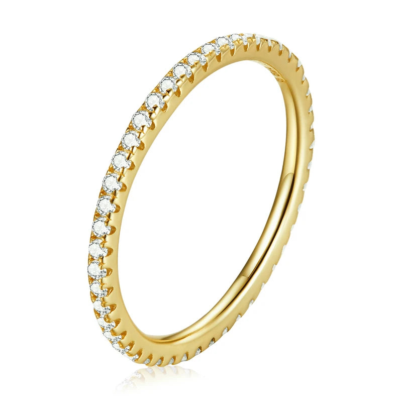 Elara Jewelry™ Lumine Rainbow Eternity Ring