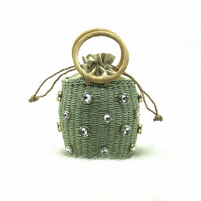 ÉlanBag™ Summer Round Rattan Bag