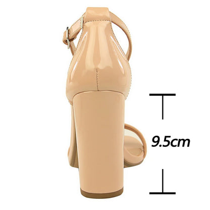 Solenne Shoes™ Sandali da donna con tacco spesso