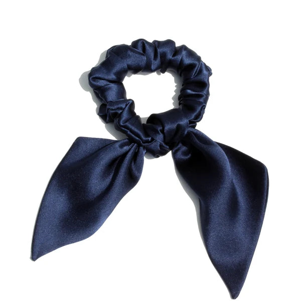 SatinÉclat™ Bowknot Scrunchie for Hair