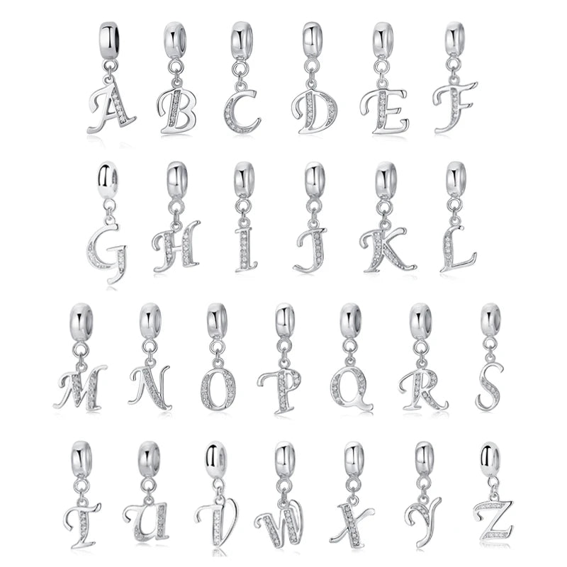 Elara Jewelry™ Signature Letter Charm Bracelet