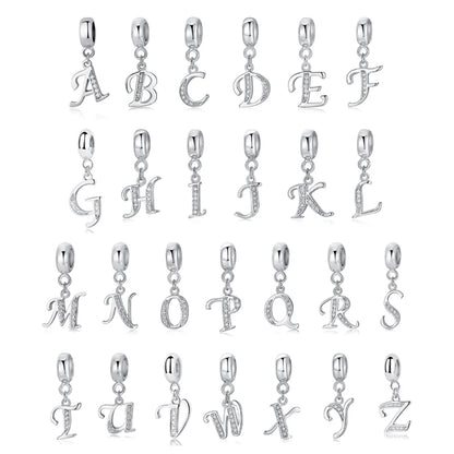Elara Jewelry™ Signature Letter Charm Bracelet