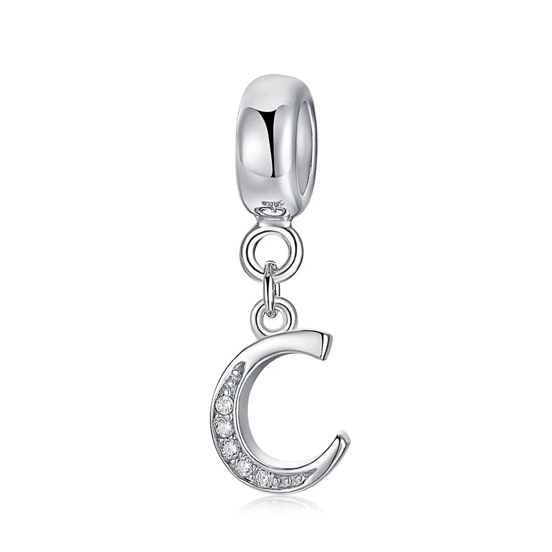 Elara Jewelry™ Signature Letter Charm Bracelet