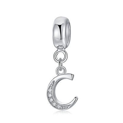 Elara Jewelry™ Signature Letter Charm Bracelet
