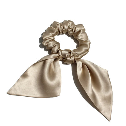 SatinÉclat™ Bowknot Scrunchie for Hair