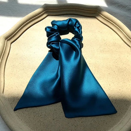 SatinÉclat™ Bowknot Scrunchie for Hair
