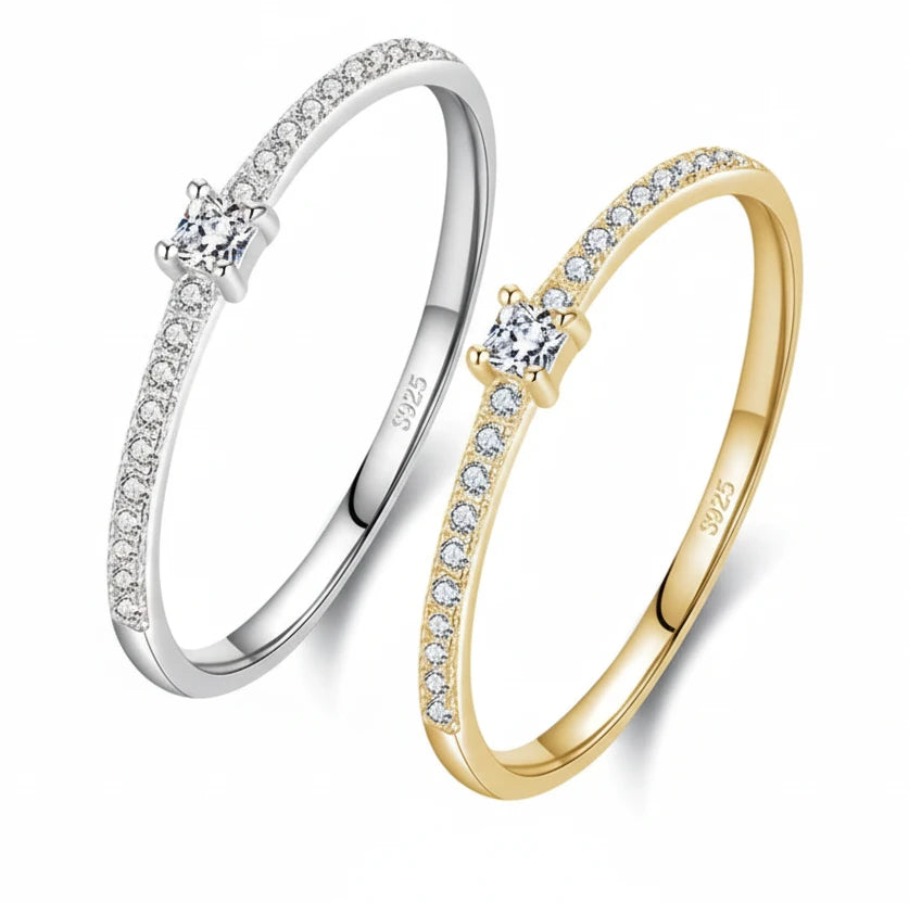 Bague Ligne Lumineuse Elara Jewelry™