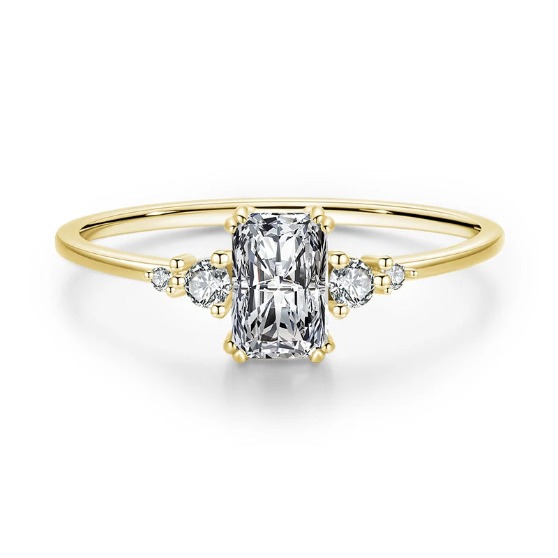 Elara Jewelry™ Regalia Emerald Cut Ring