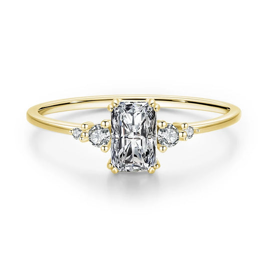 Elara Jewelry™ Regalia Emerald Cut Ring