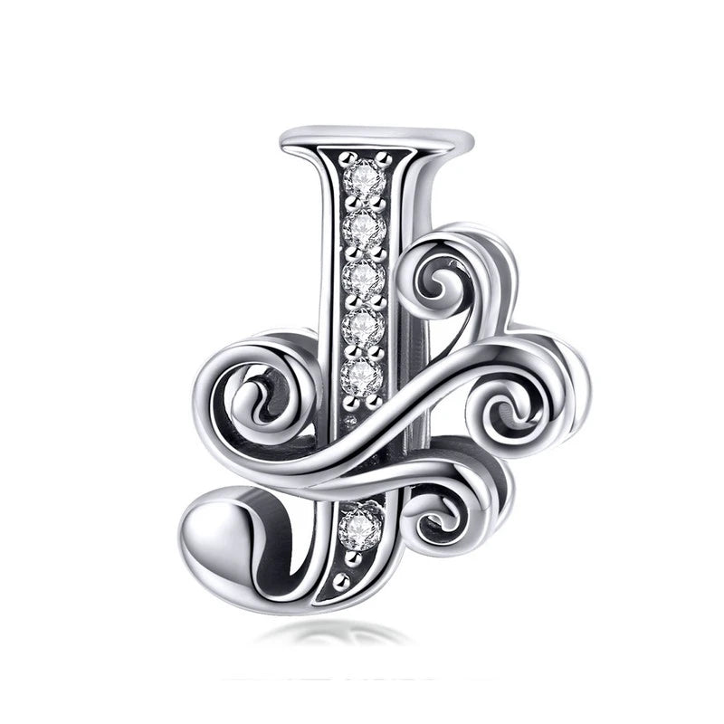 Elara Jewelry™ Vintage-Buchstaben-Charm-Armband