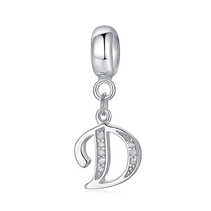 Elara Jewelry™ Signature Letter Charm Bracelet