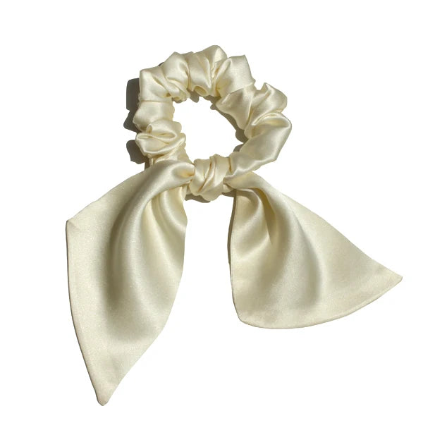 SatinÉclat™ Bowknot Scrunchie for Hair