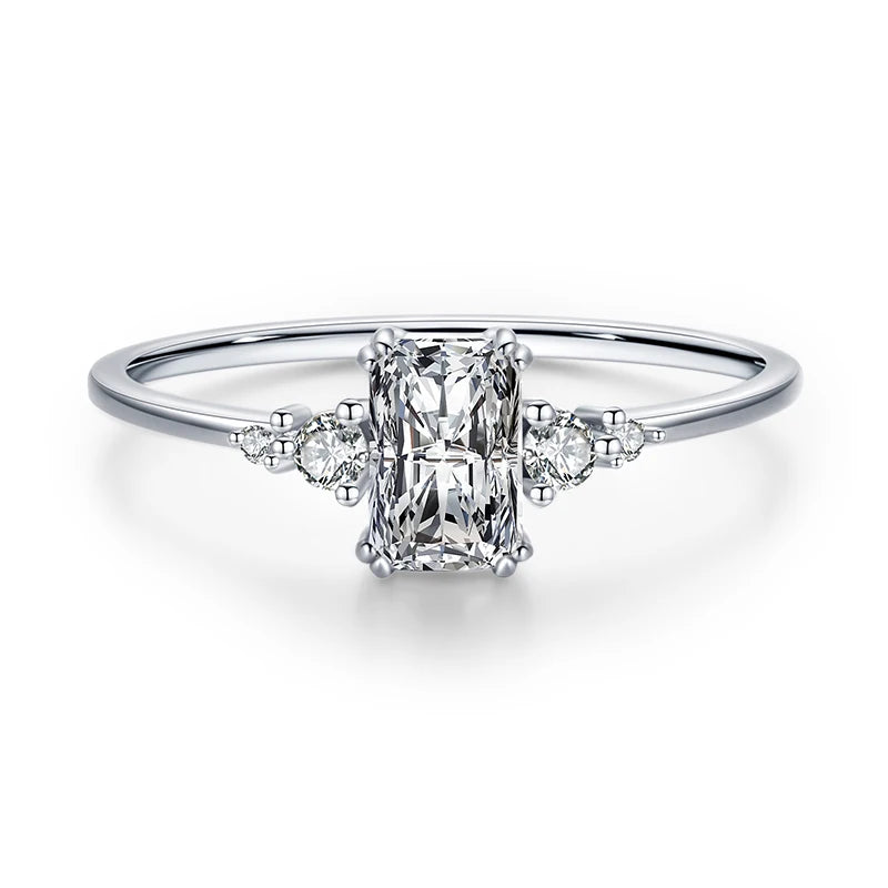 Elara Jewelry™ Regalia Emerald Cut Ring