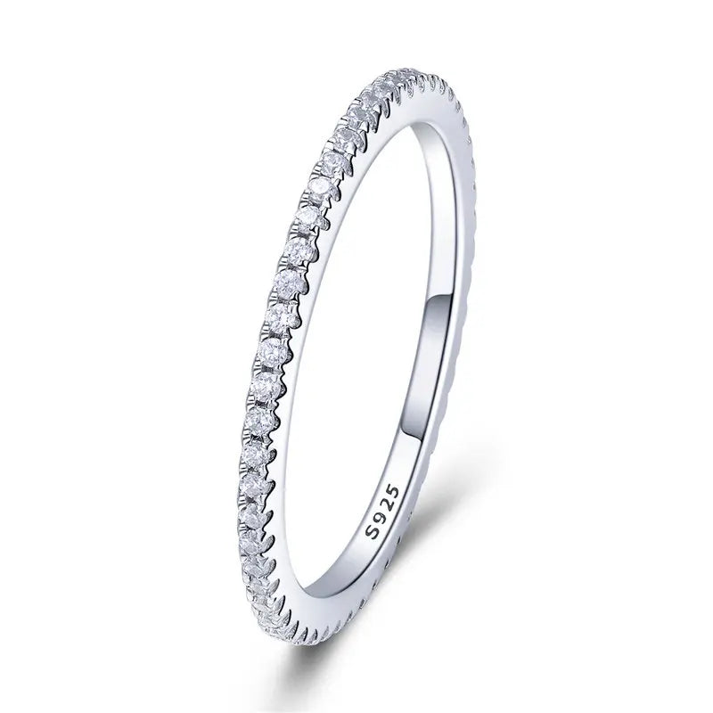 Elara Jewelry™ Lumine Rainbow Eternity Ring