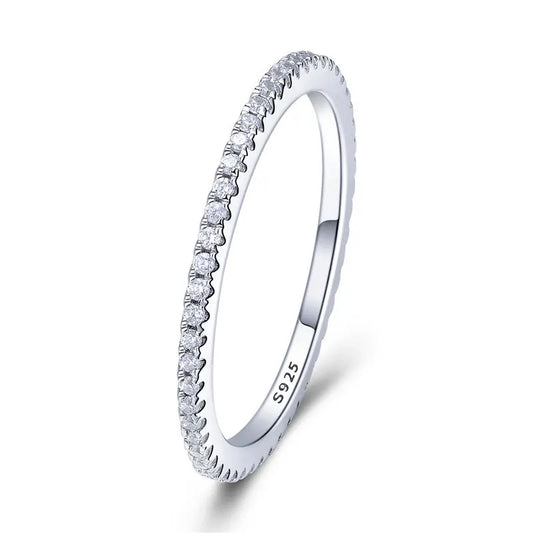 Elara Jewelry™ Lumine Rainbow Eternity Ring