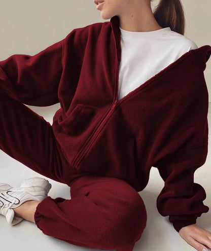 Set con cerniera e cappuccio in due pezzi Lunara Winter™