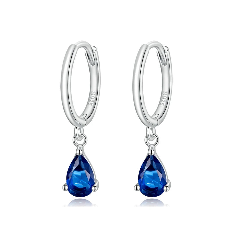 Elara Jewelry™ Lunaria Crystal Stud Earrings