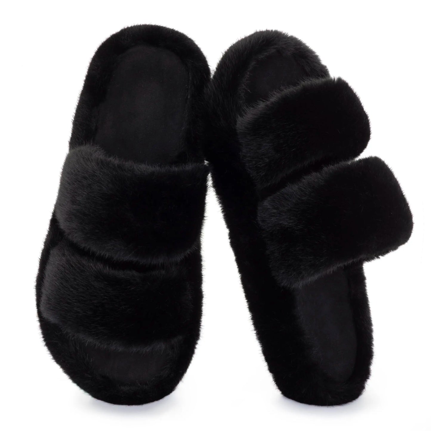 Chinelos de pele sintética Lunara Winter™