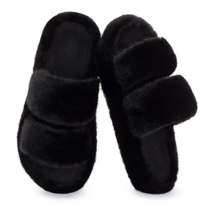 Chinelos de pele sintética Lunara Winter™