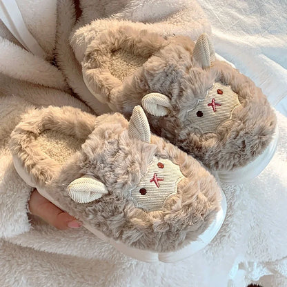 Lunara Winter™ Cute Lamb Plush Slippers