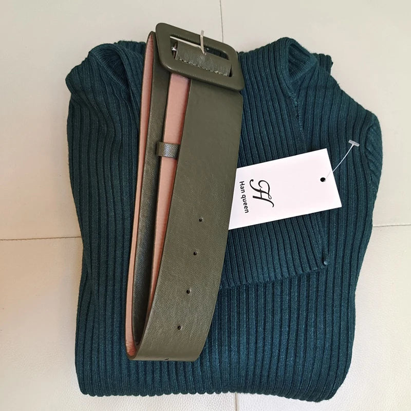 Amoura Abiti™ Winter Midi con cintura