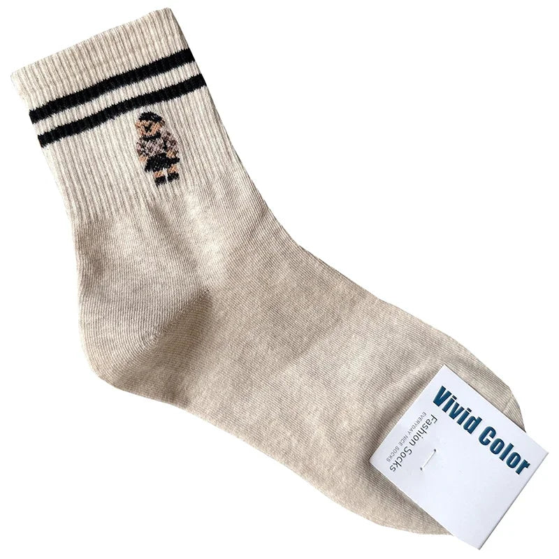 Lunara Winter™ Elegant Bear Women’s Socks