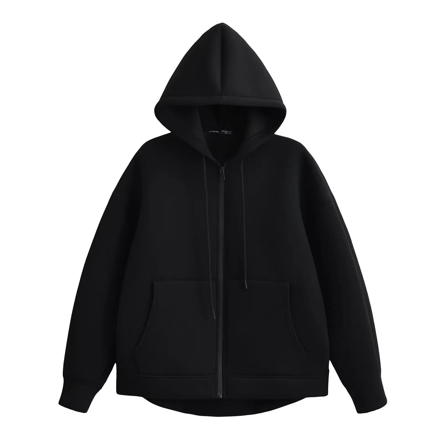 Lunara Winter™ Übergroßer Kapuzenpullover mit Reißverschluss