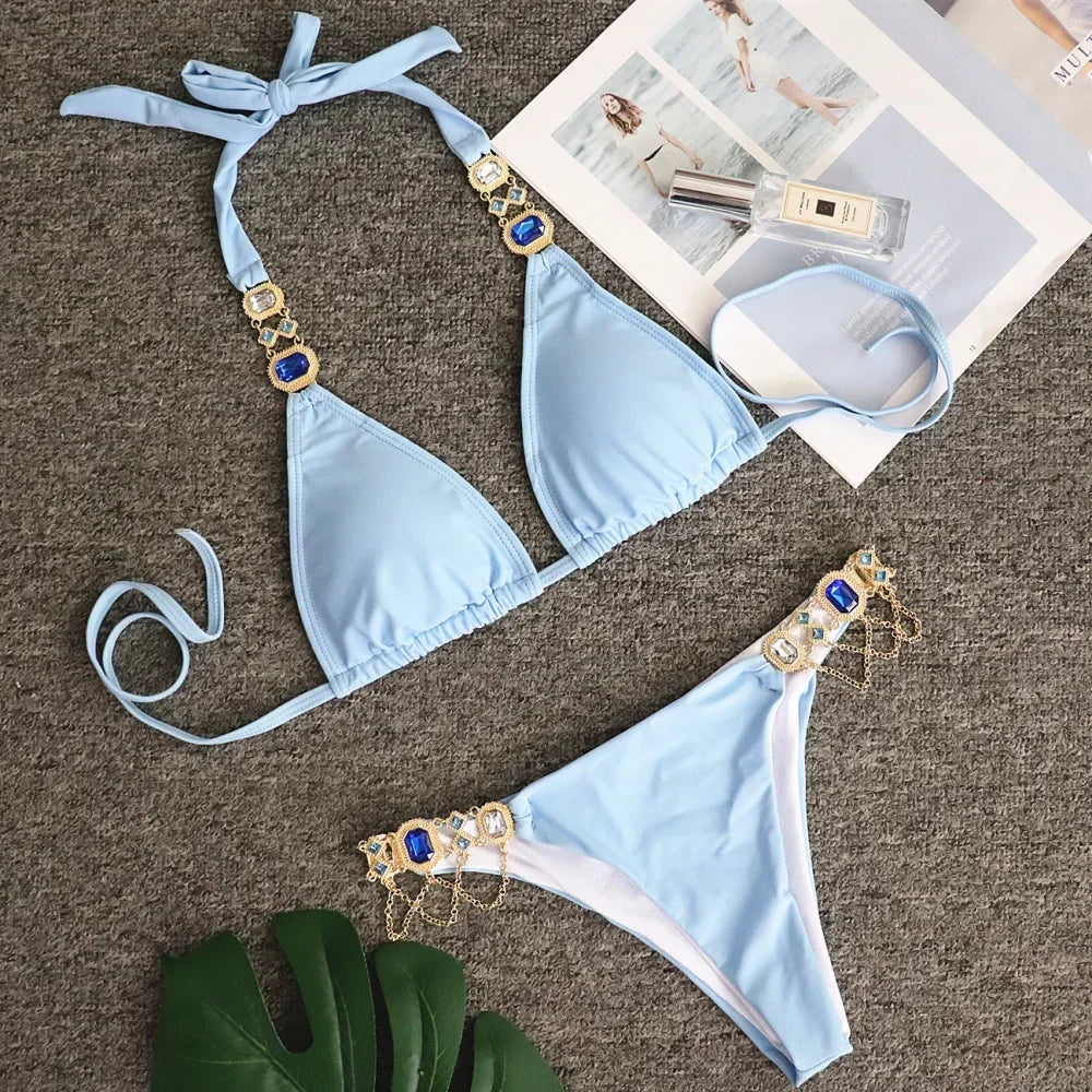 SeaLure™ Jewel-Encrusted Radiance Bikini