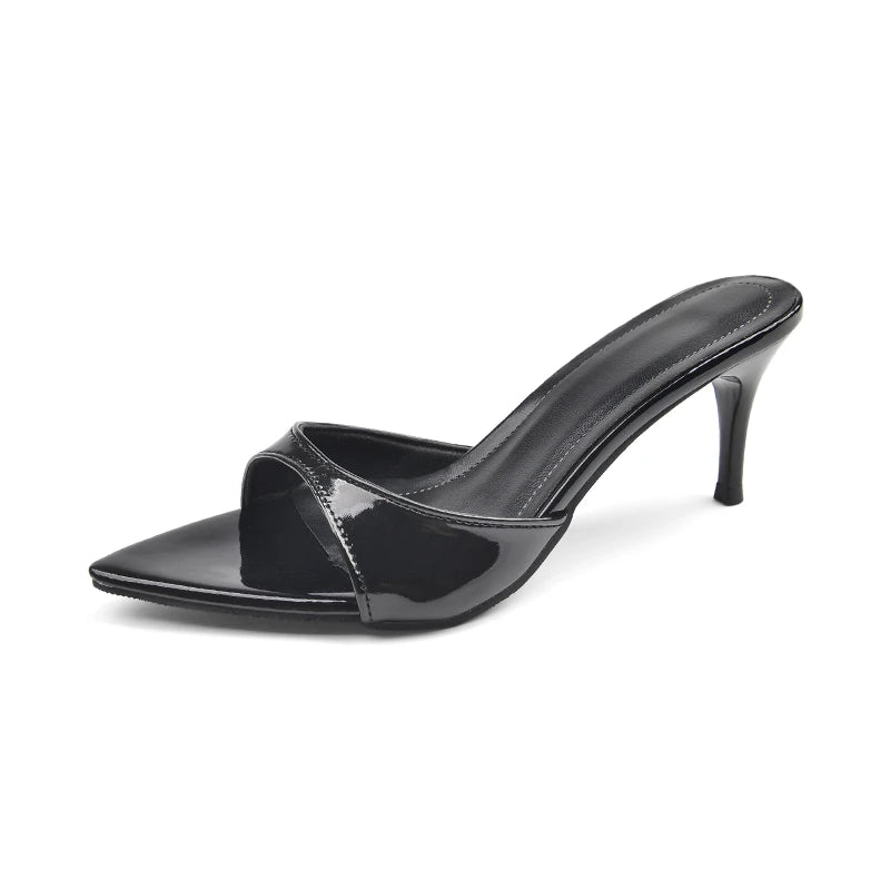 Solenne Shoes™ Scarpe con tacco a punta aperta