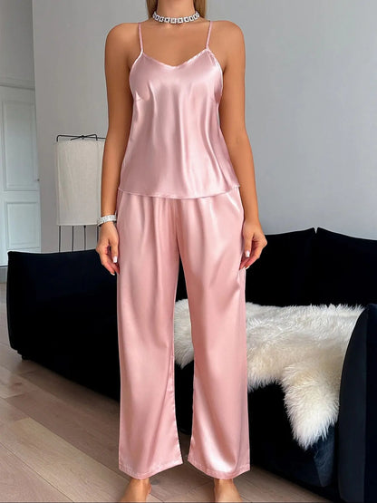 Ensemble pyjama en satin pour femme SatinÉclat™
