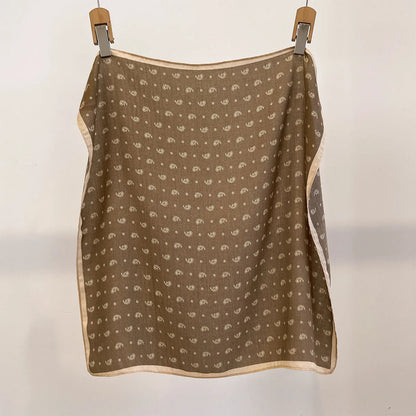Satin Éclat™ Retro Square Scarf for Women