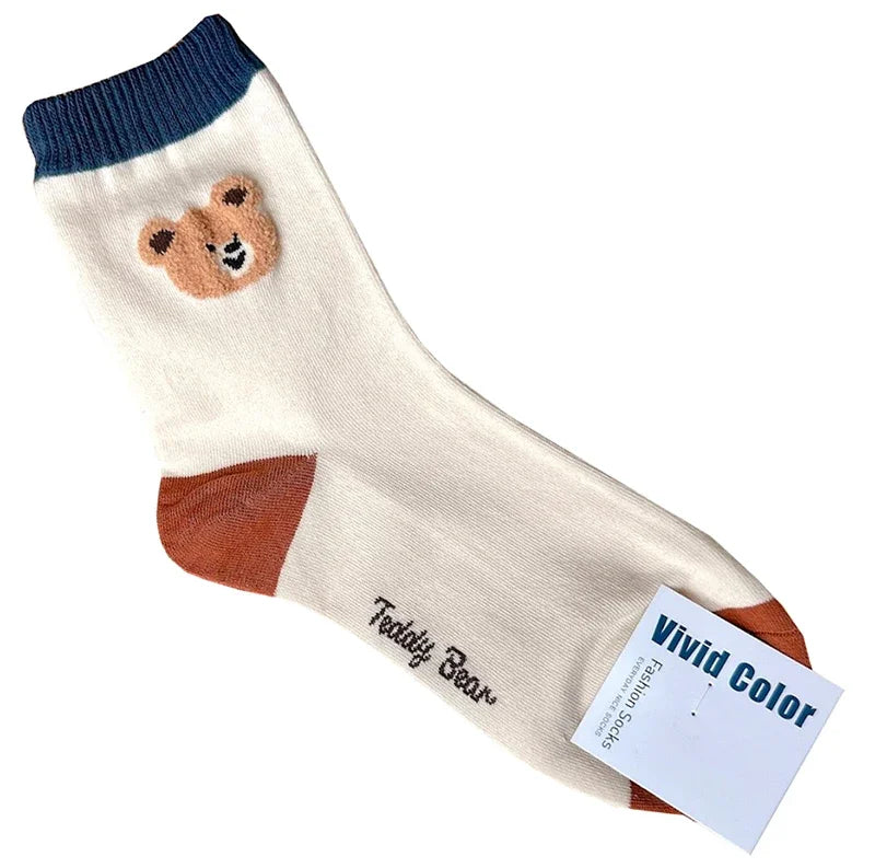 Lunara Winter™ Elegant Bear Women’s Socks